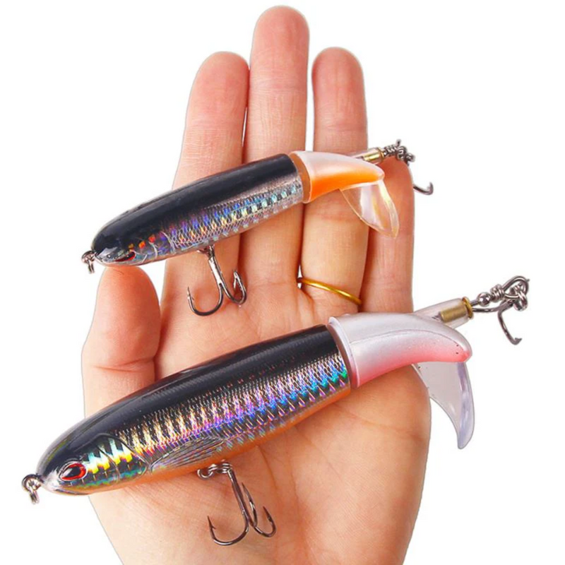 Kit de Señuelos Artificiales Giratorios para Pesca - Comprá 6 Llevá 8
