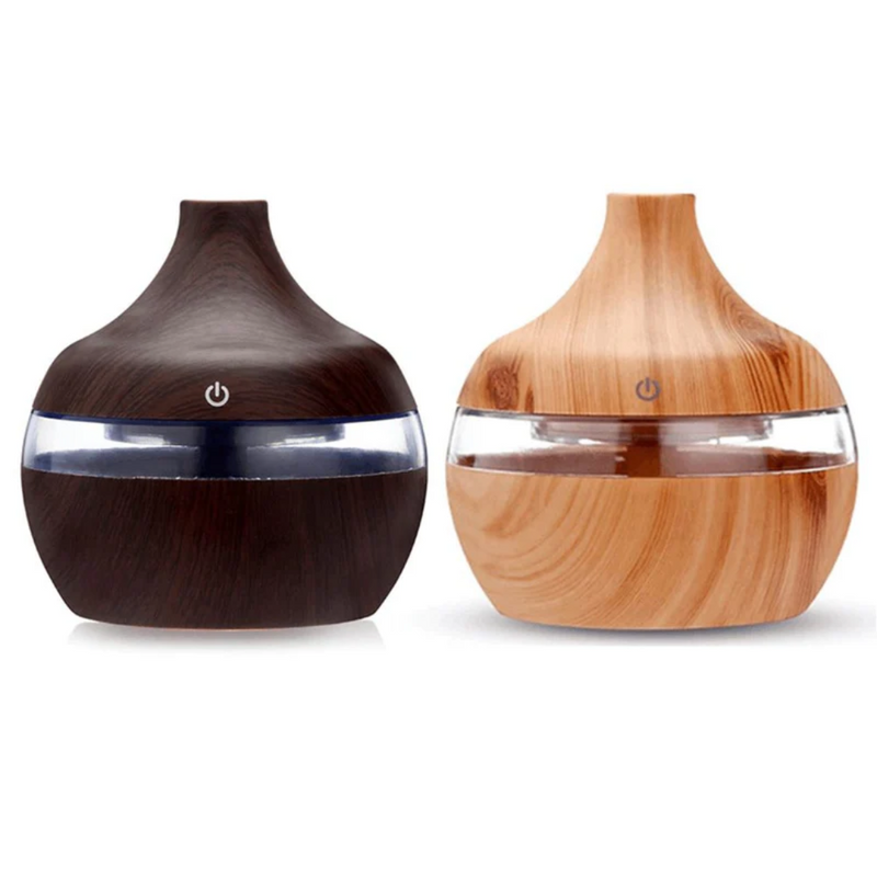 Humidificador y Aromatizador de Aire Ultrasónico USB con LED