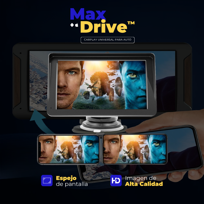 Estéreo Universal con CarPlay/Android Auto - MaxDrive™