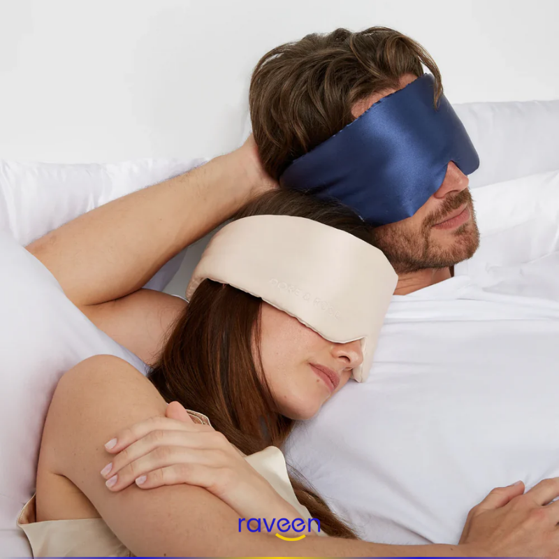 Deep Sleep™ - Máscara de Sueño de Seda
