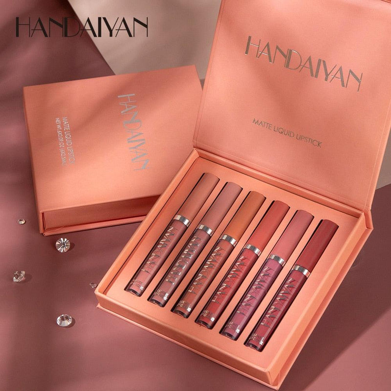 Labial Glamour Handaiyan™ - Kit Completo con 6 unidades